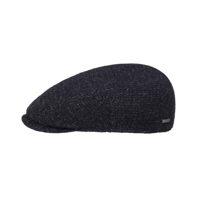 Selton Wool Driver Flat Cap by Stetson