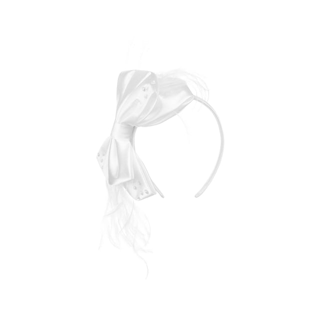 Uni Satin Fascinator by McBURN